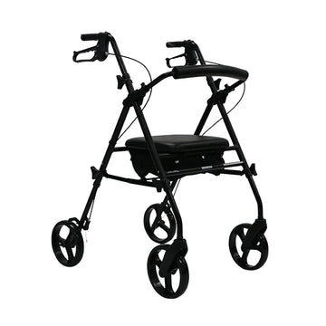 Aspire Flex Adjustable Seat Walker (Black) | Adaptive Equipment