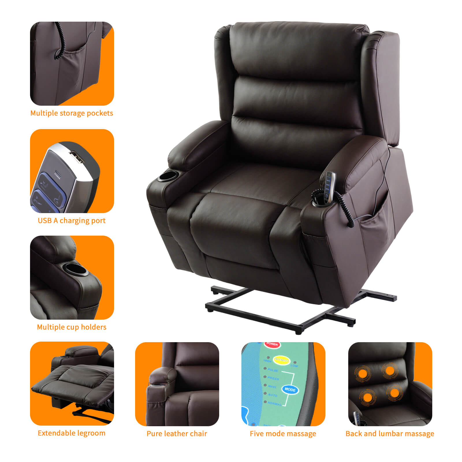 Yoga Quad Lift Hagrid - Bariatric Lift Recliner | Adaptive Equipment Fifth Image