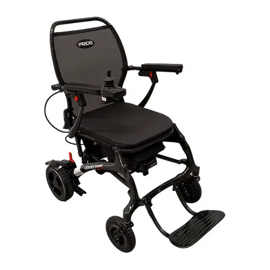 Pride Litestream Folding Carbon Fibre Power Wheelchair | Adaptive Equipment Image One
