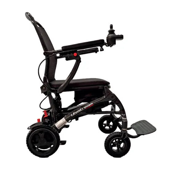 Pride Litestream Folding Carbon Fibre Power Wheelchair | Adaptive Equipment Image Two