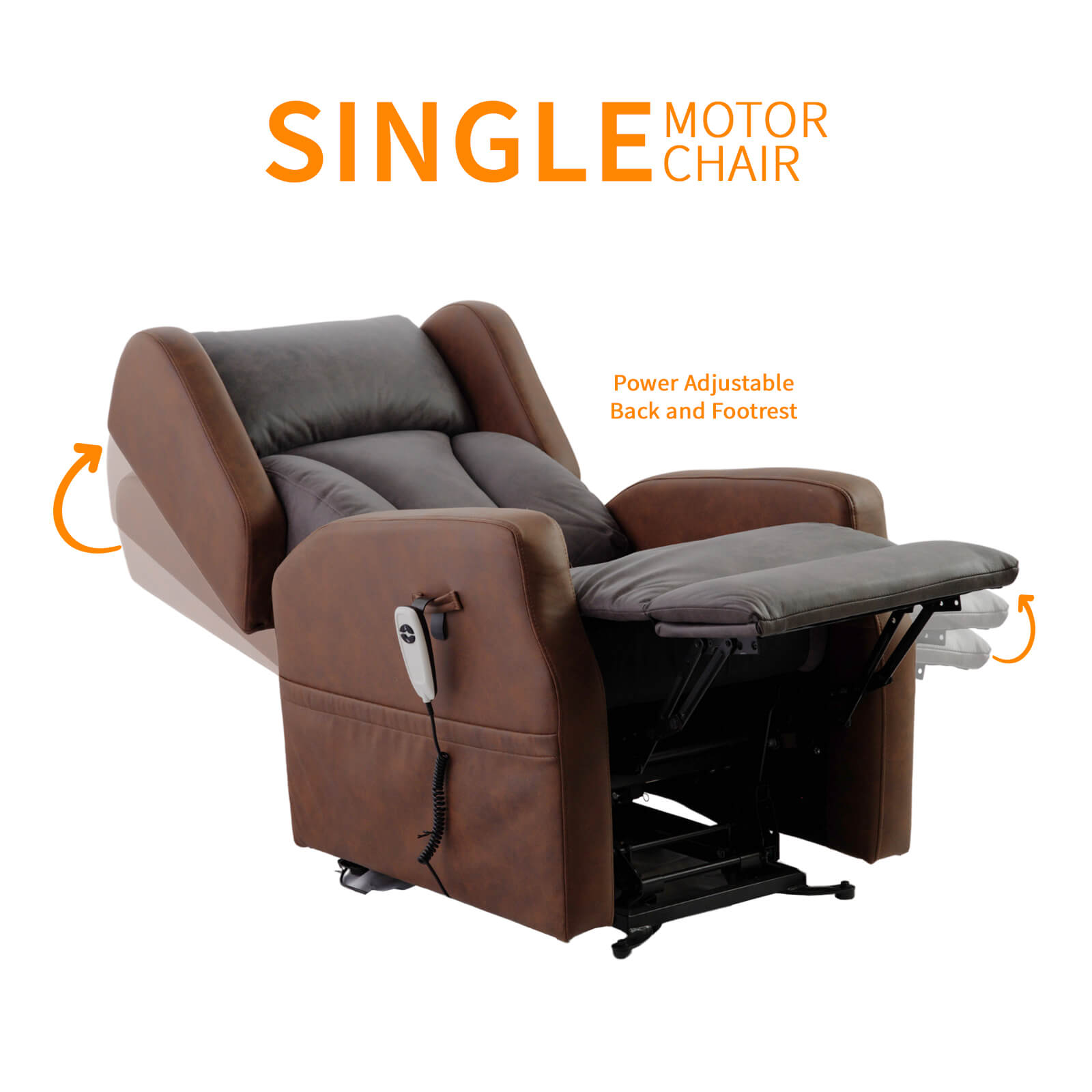 Yoga Koru - Single Motor Lift Recliner Chair | Adaptive Equipment Forth Image