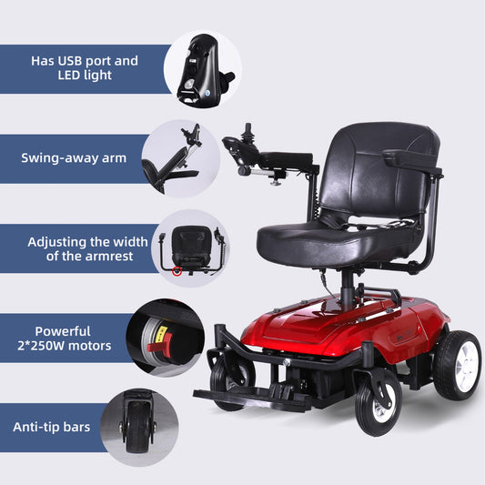 Yoga Day Tripper Pacer Electric Wheelchair