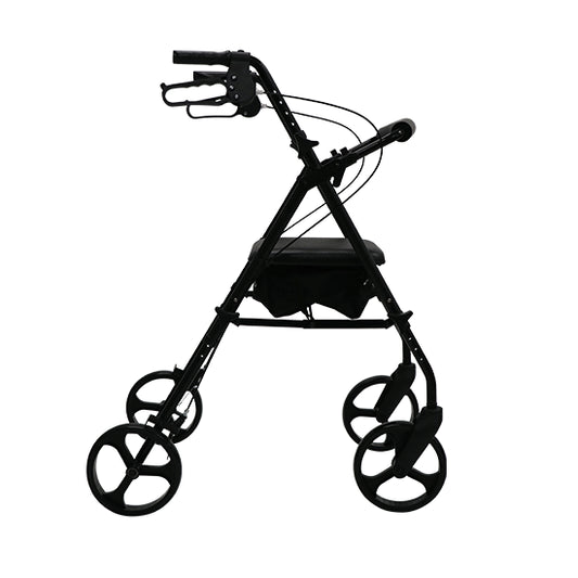 Aspire Flex Adjustable Seat Walker (Black) | Adaptive Equipment