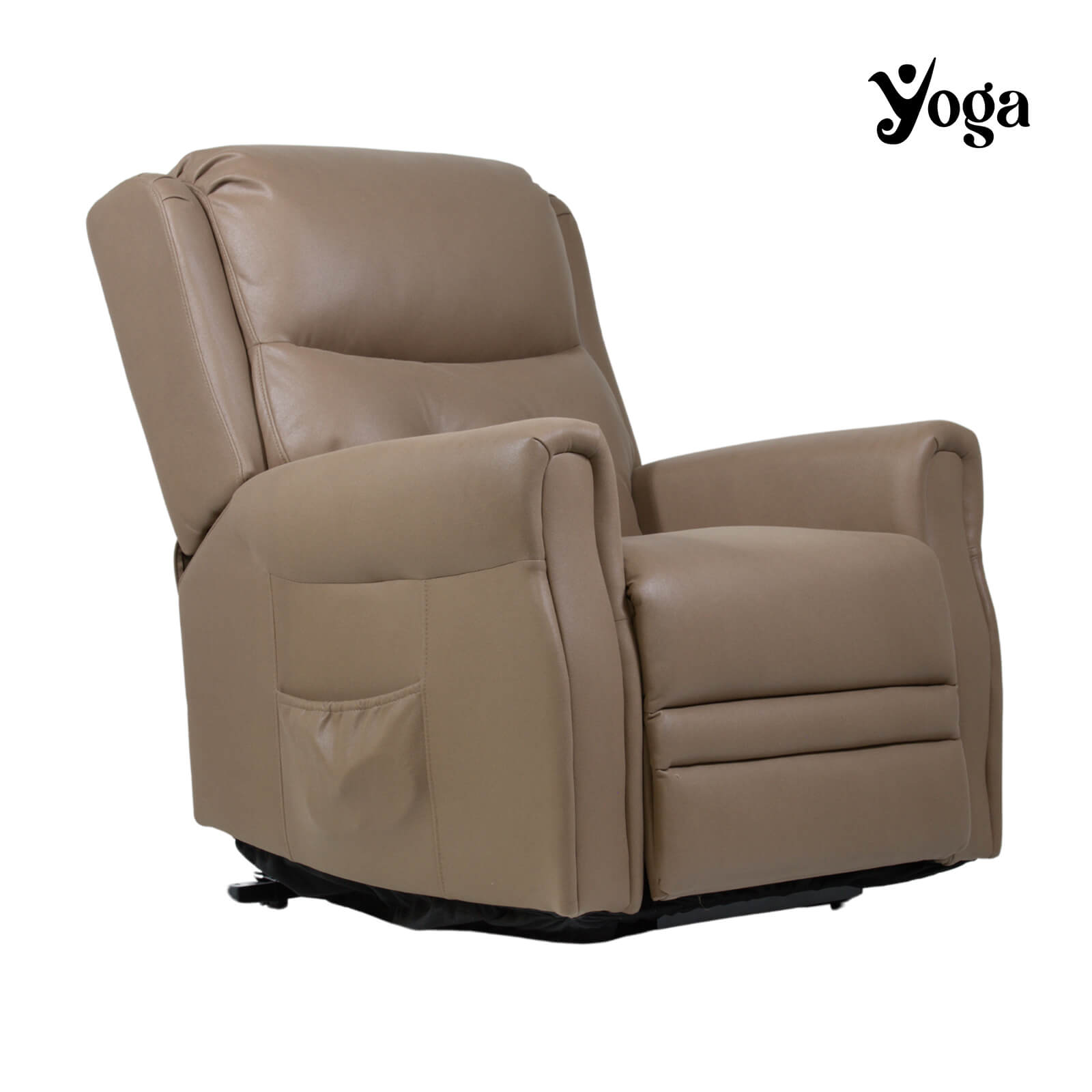 Yoga Leora Dual Motor Lift Recliner Chair Front Angle