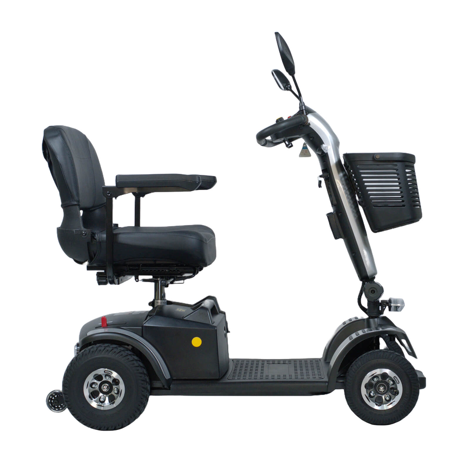 Yoga blitzer rover medium size mobility scooter side view