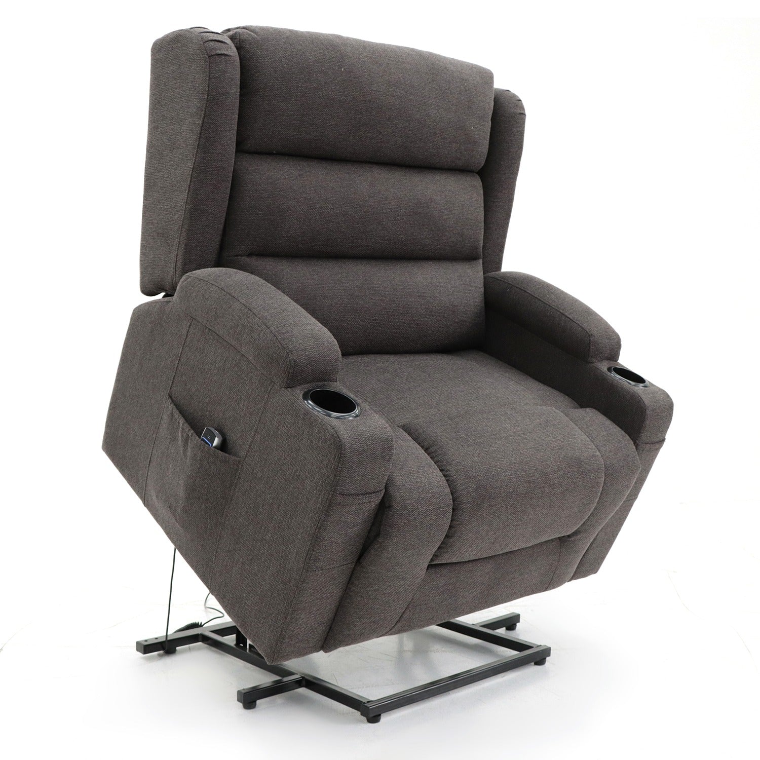Yoga quad lift hagrid bariatric lift recliner chair brown colour