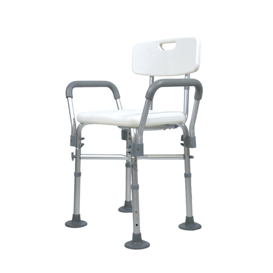 Yoga Shower/Bathroom Chairs for Seniors & Disabled | Height Adjustable & Non-slip