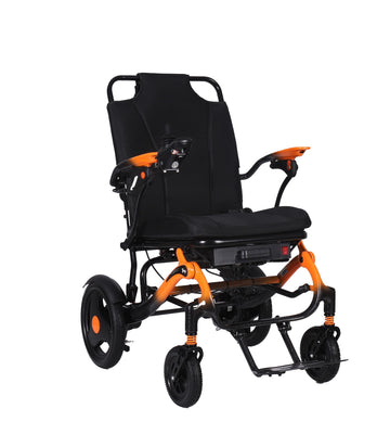 Yoga Day Tripper Super Lite - Orange Blaze - Electric Wheelchair