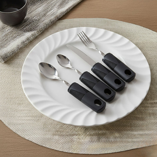 Yoga Secure Grip Bendable Cutlery Set