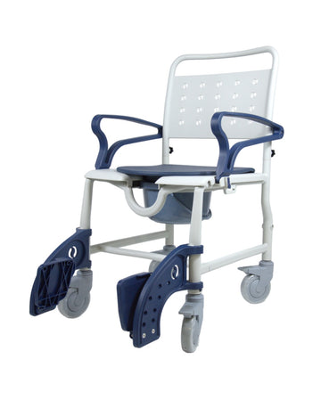 Yoga Shower Commode - Attendant Propelled