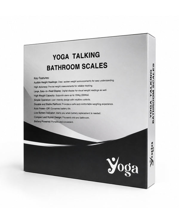Yoga Talking Bathroom Scales