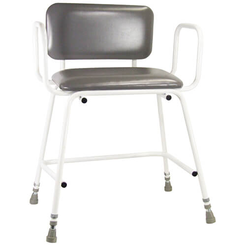 AIDAPT TORBAY BARIATRIC PERCHING STOOL WITH BACKREST