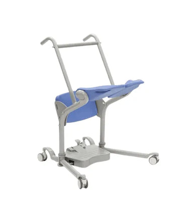 Aspire Star Mover: Safe & Easy Patient Transfers. Supports sit-to-stand transitions in homecare, hospitals & aged care. Easy maneuverability, wide entry, comfortable for users. (1)