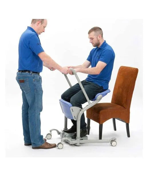 Aspire Star Mover: Safe & Easy Patient Transfers. Supports sit-to-stand transitions in homecare, hospitals & aged care. Easy maneuverability, wide entry, comfortable for users. (2)