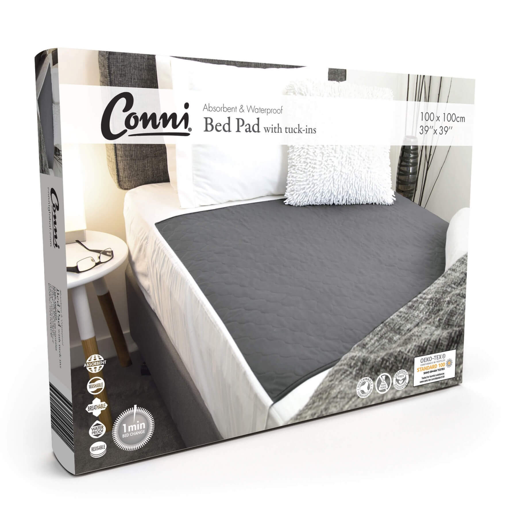 CONNI BED PAD WITH TUCK IN