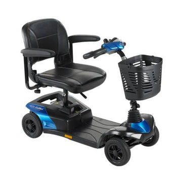 Lightweight, portable, and easy to use, the Invacare Colibri mobility scooter is perfect for those who want to maintain their independence. Easy to transport from Adaptive Equipment (Image 1)