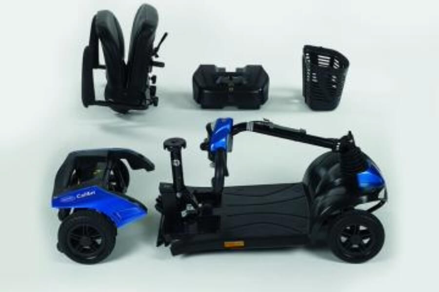 Lightweight, portable, and easy to use, the Invacare Colibri mobility scooter is perfect for those who want to maintain their independence. Easy to transport from Adaptive Equipment (Image 2)