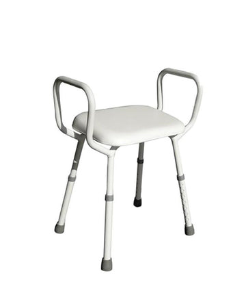 BetterLiving Aluminium Shower Stool with Padded Seat