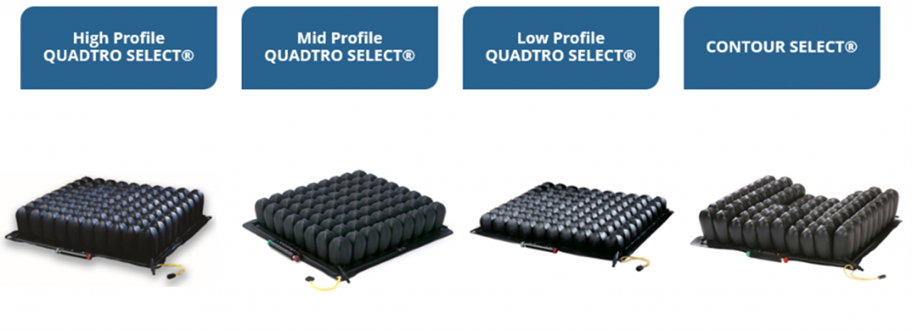 With the ability to customise the fit with the push of a button, the revolutionary ISOFLO® Memory Control offers shape-fitting capabilities while you’re seated. You will no longer have to sacrifice maximum skin/soft tissue protection to get stability, positioning or convenience (Image 4)