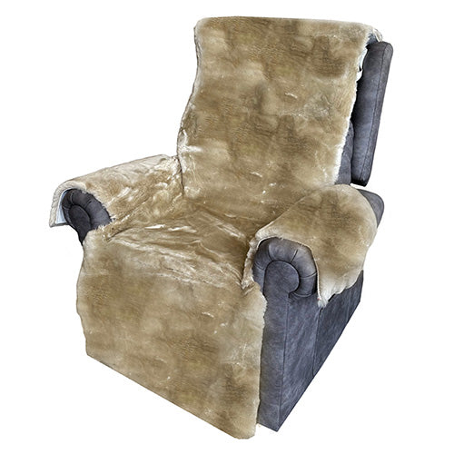 Sheepskin Overlay Long With Armrests