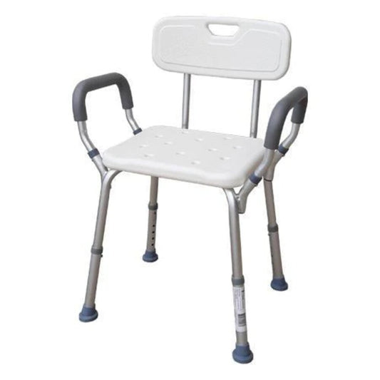 Shower Chair with Detachable Back