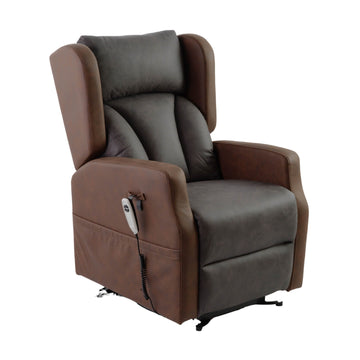 Yoga Koru single motor lift recliner chair front