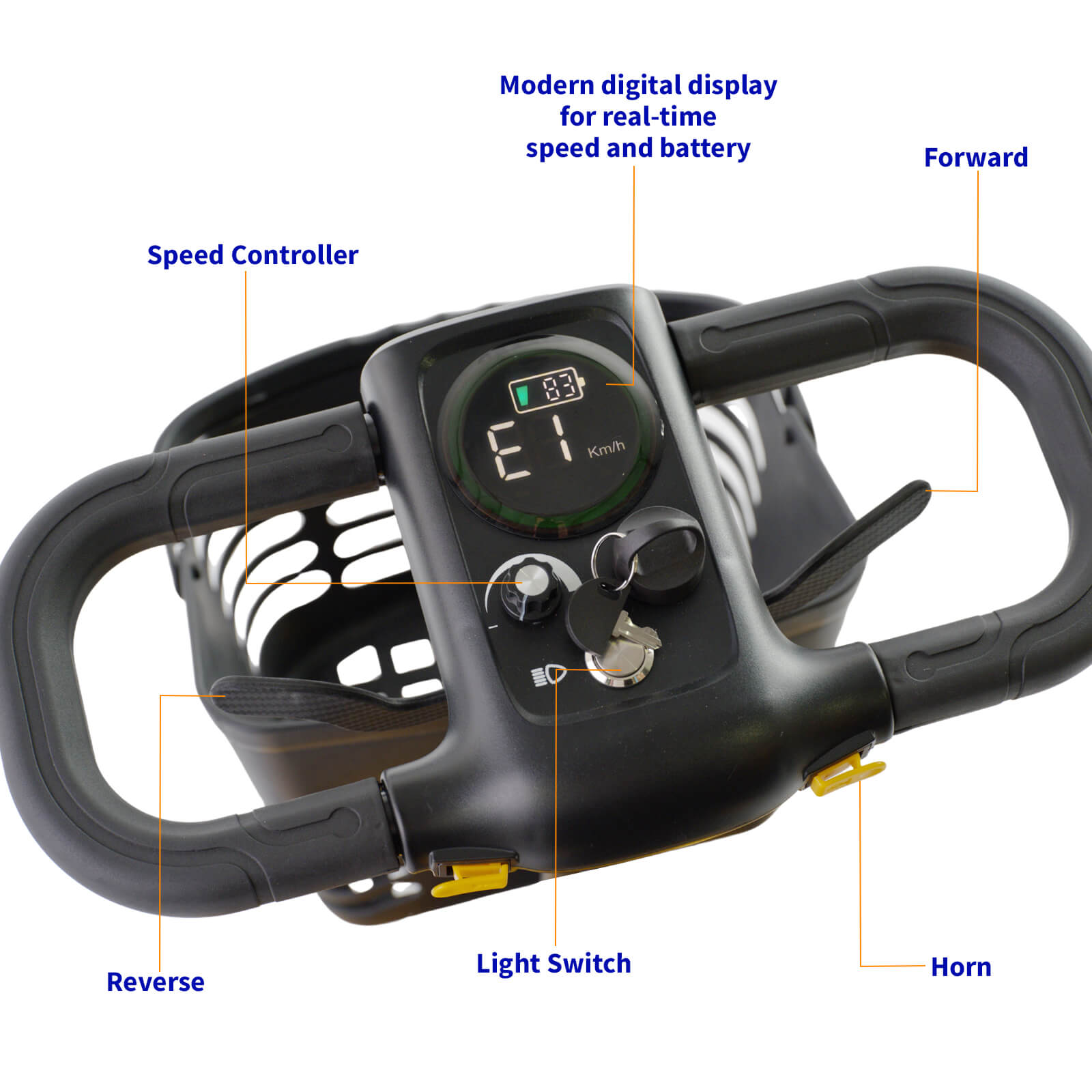 yoga pocket rocket cruiser control panel