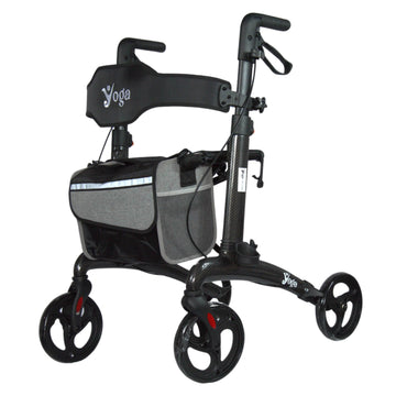 Yoga Carbon Fibre Walker (Rollator) front view